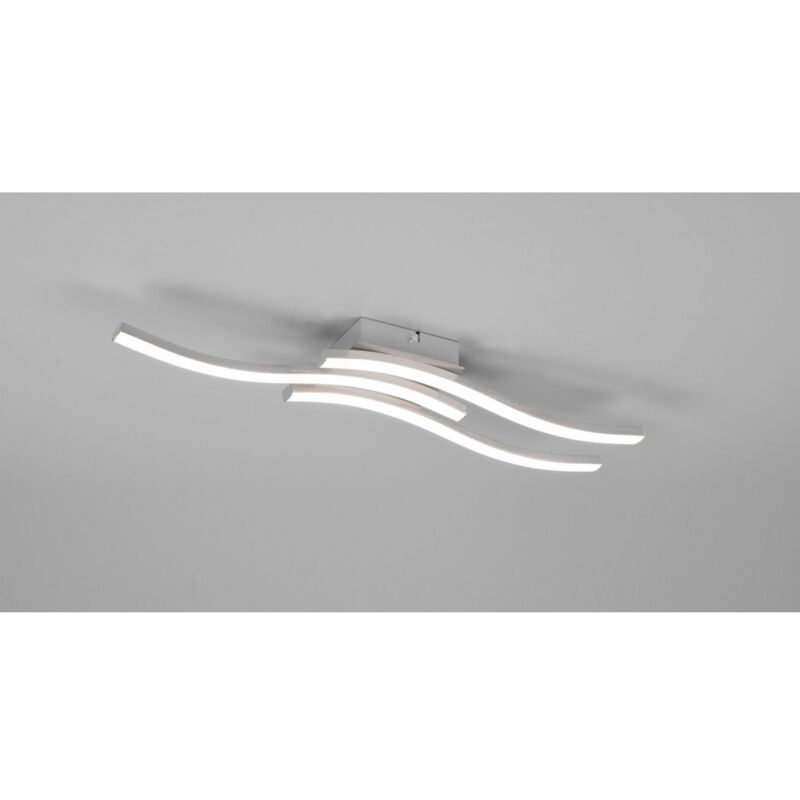 Iperbriko - Plafonnier Moderne Led Rods 4000k Route Nickel Trio Lighting