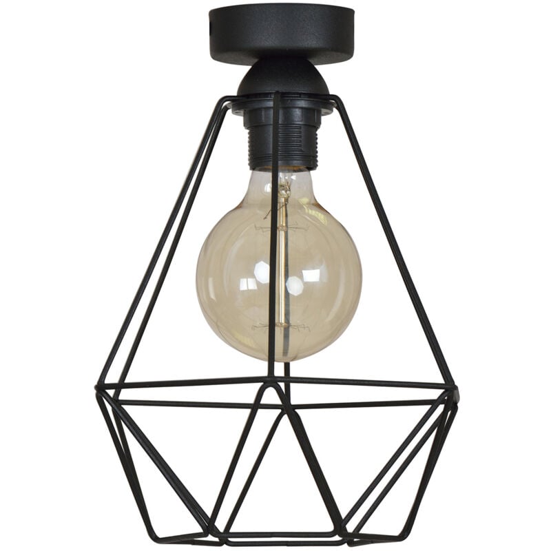 Plafonnier Moderne Loft Rétro 1x60W