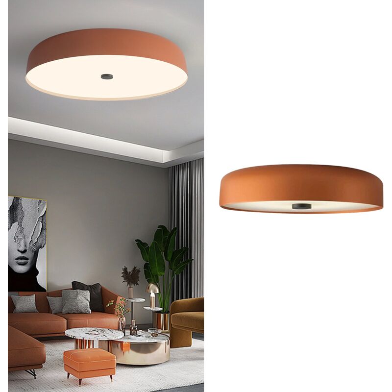 Plafonnier moderne simple Luminaire rond Plafonniers à LED