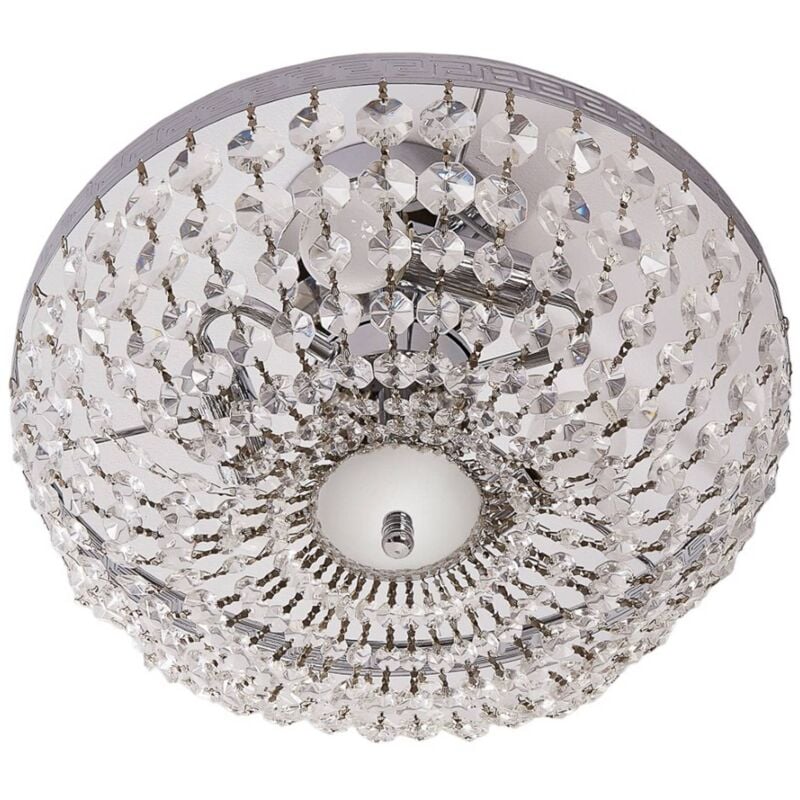 Lindby - Plafonnier à intensité variable 'Mondrian' en cristal pour couloir