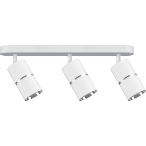 Plafonnier mural 3xGU10 orientable blanc Bamboo Polux