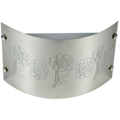 Plafonnier mural Candellux ALUNO E14 blanc/chrome 29cm