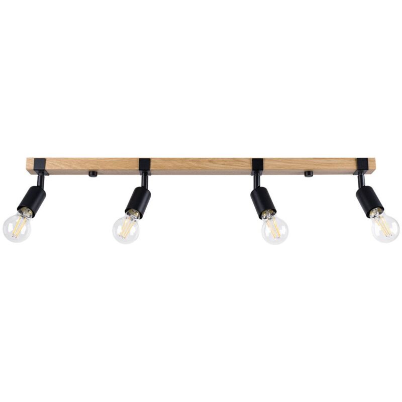 Plafonnier Naos 4 noir