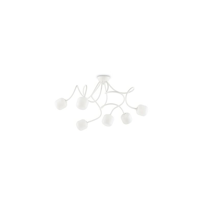 Octopus PL6, Plafoniera Ideal Lux