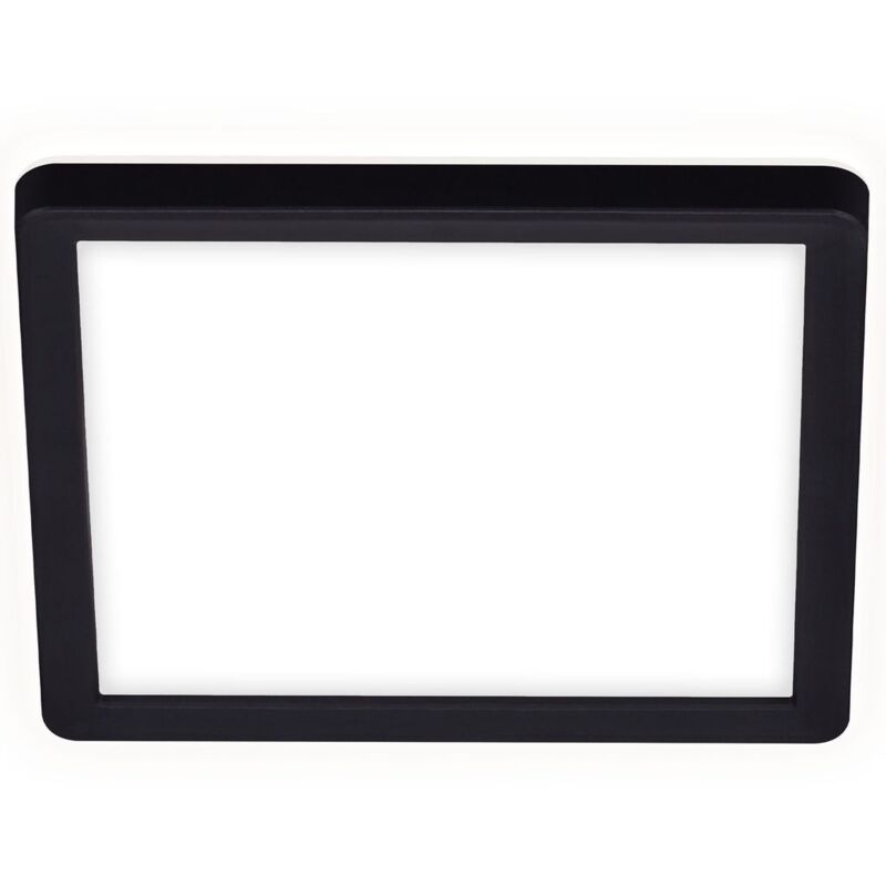 BRILONER Ultraslim Black 12W LED Panel