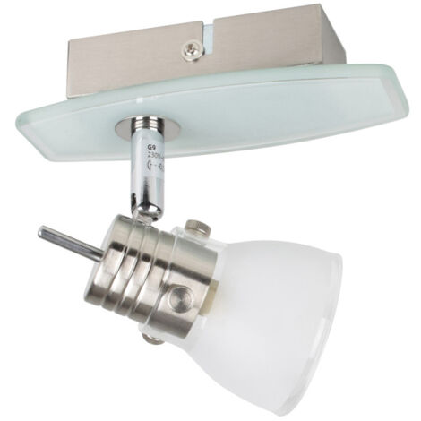 Plafonnier patère orientable G9 40W