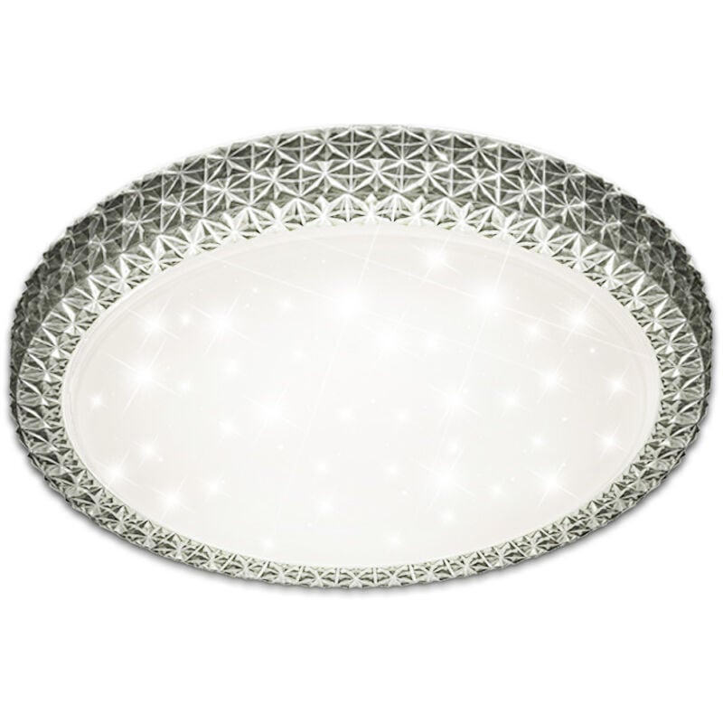 Led 24 watts plafonnier chambre cristal étoile effet lampe Reality Lighten R62422142