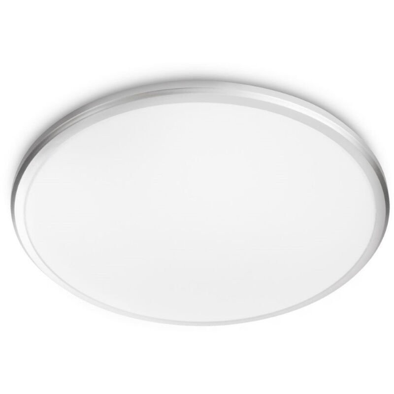 Philips - Plafonnier Spray 17W, 2700K, IP44, 6x35x25cm, Silver