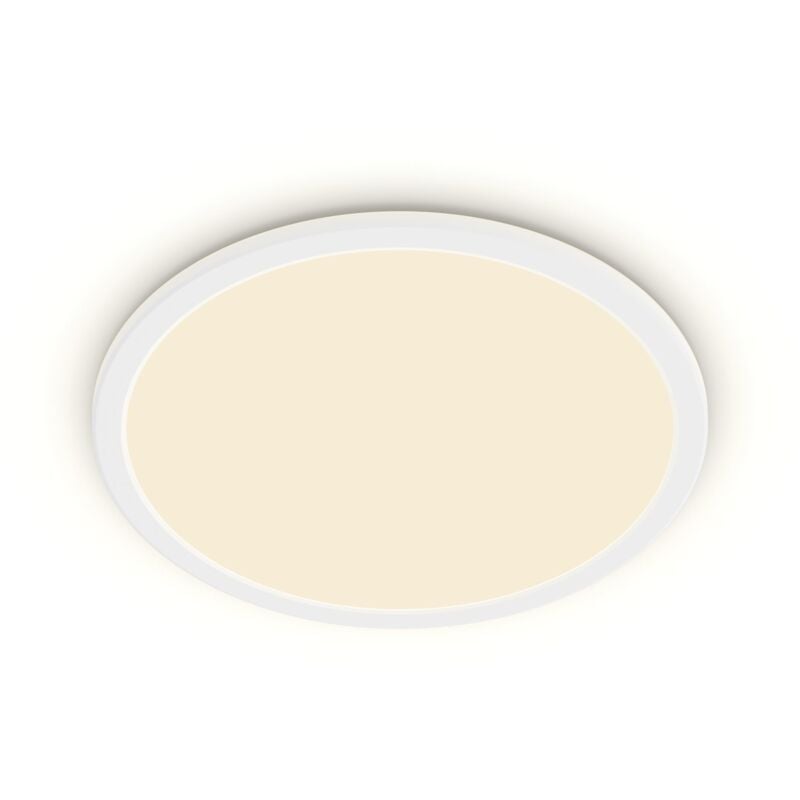 Philips - plafonnier led superslim, sceneswitch 3 réglages d'intensité, 15W, rond, blanc by signify 8719514327184