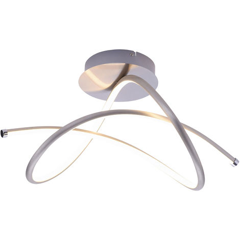 Lampe de salon moderne Nias 120cm bambou naturel compatible LED