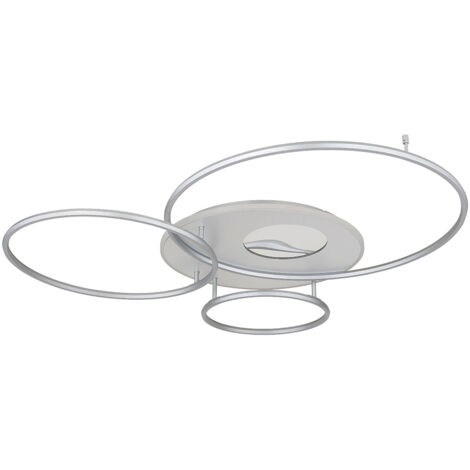 Plafonnier plafonnier lampe de salon lumière design télécommande minuterie LED