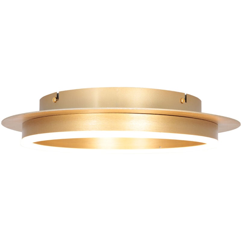Steinhauer - plafonnier - Ringlux - or - métal - ø 32cm - led -