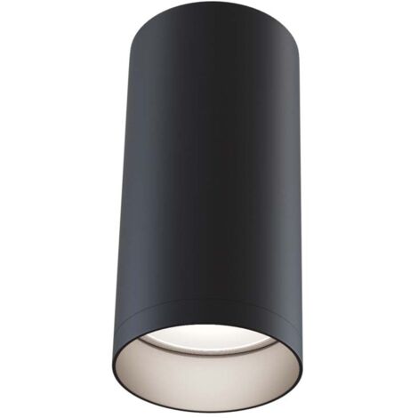 Plafonnier plafonnier spot salon lampe lampe couloir noir H 13 cm