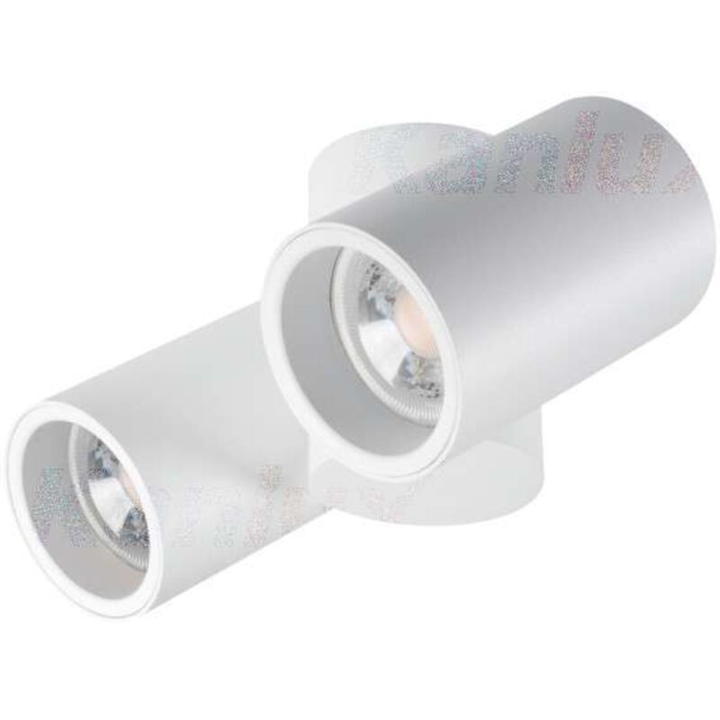 Kanlux - plafonnier saillie pour 2 ampoules GU10 blanc 32953