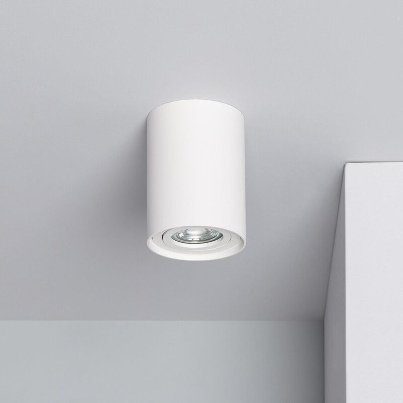 Ledkia - Plafonnier Aluminium Quartz Blanc Blanc Ledkia - Plafonnier Aluminium Quartz Blanc Blanc