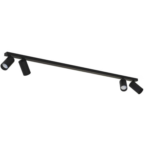 Plafonnier rail Nowodvorski MONO 7843 4 spots GU10 noir
