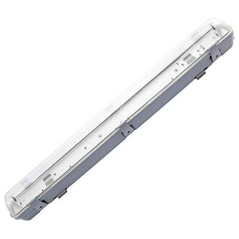 Plafonnier Rectangulaire Étanche 2 Tubes cm 120 Kai