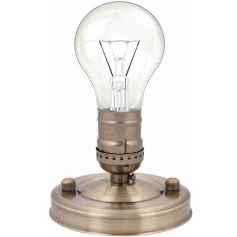 Plafonnier rétro applique en métal E26/E27 ensemble de supports de lampe coque en aluminium simple applique rétro bricolage accessoires d'éclairage (couleur verte)