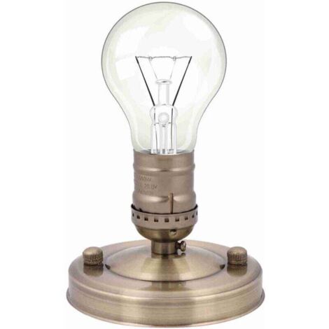 Plafonnier rétro applique en métal E26/E27 ensemble de supports de lampe coque en aluminium simple applique rétro bricolage accessoires d'éclairage (couleur verte)