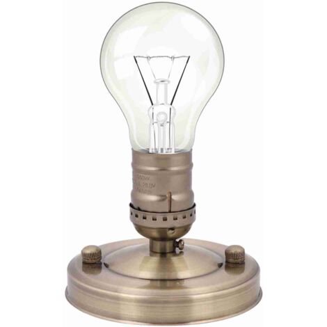 Plafonnier rétro applique en métal E26/E27 ensemble de supports de lampe coque en aluminium simple applique rétro bricolage accessoires d'éclairage (couleur verte)