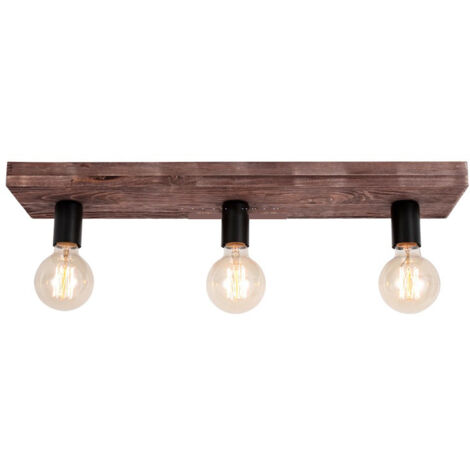 Plafonnier rétro champêtre, plafonnier minimaliste, luminaire décoratif pour salon (ampoules non incluses)