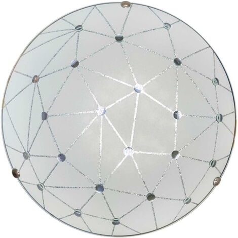 Plafonnier Rock LED 12W 4000K 30cm blanc Candellux