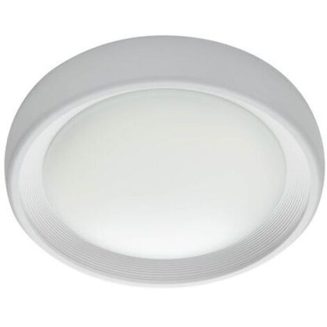 Plafonnier rond 13W Led 4000K ligne loft blanc