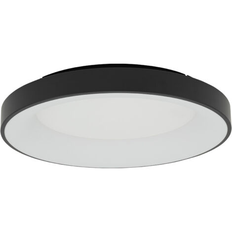 Plafonnier rond Ø60 LED 60W 3000K noir Nowodvorski