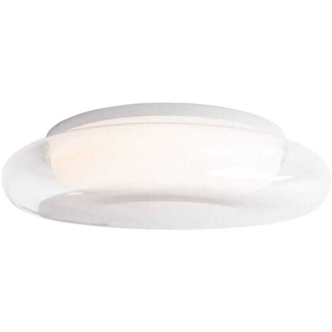 Plafonnier rond blanc 34 cm Maxlight Duo LED 10W C0233