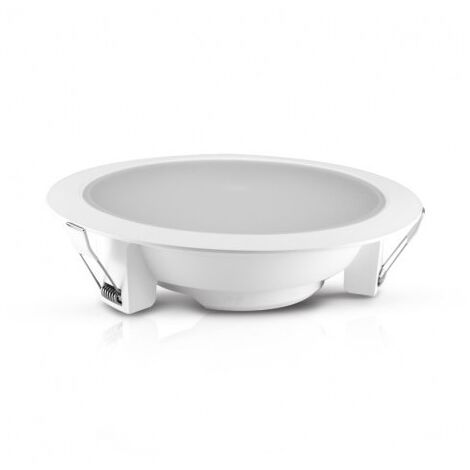 Plafonnier rond blanc encastrable 230MM 28W ACTURUS 3000K Blanc chaud