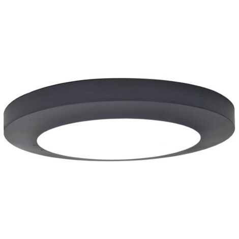 Plafonnier rond Kayah noir - 6392202457