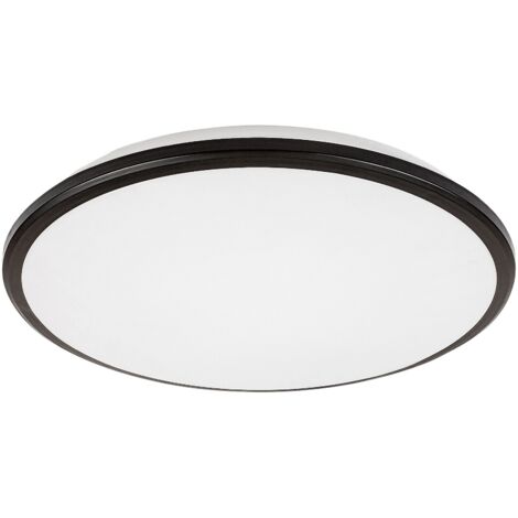 Plafonnier rond LED 45W 48 cm noir 3000K Rabalux Engon