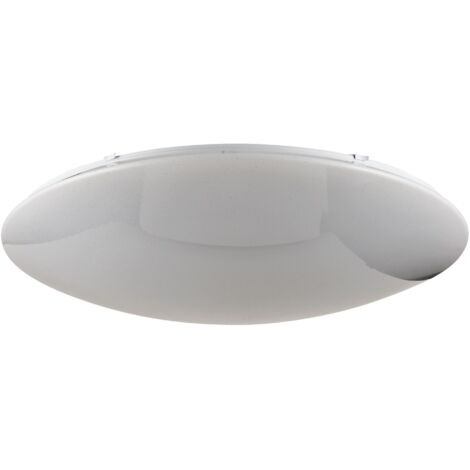 Plafonnier rond LED dimmable Maytoni Gloria 77cm blanc