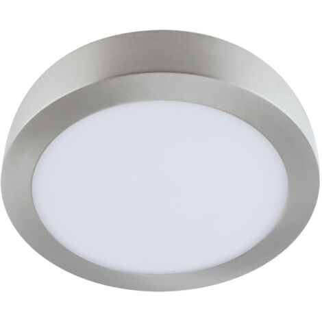 Plafonnier rond MARTIN LED C chrome mat 18W 4000K