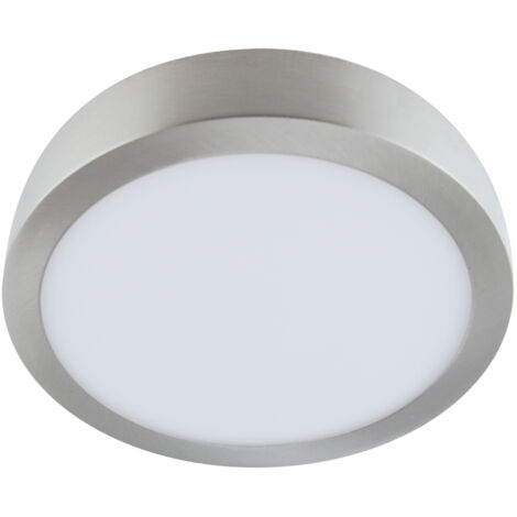 Plafonnier rond MARTIN LED C chrome mat 24W 4000K
