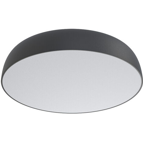 Plafonnier rond Nowodvorski Satellite noir 78 cm 10xE27
