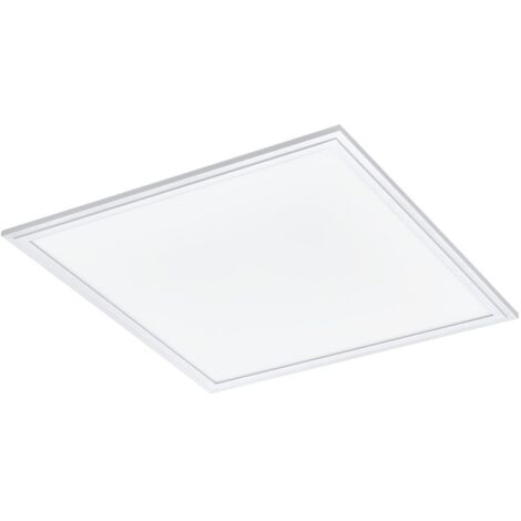 Plafonnier Salobrena carré 45 cm - Blanc