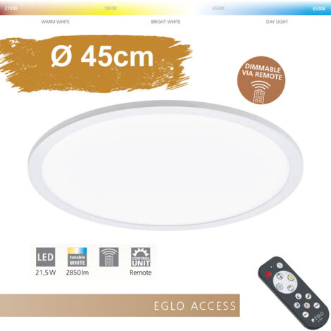 Plafonnier Sarsina-A 45 cm - Blanc