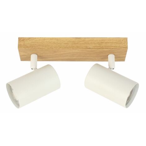 Plafonnier scandinave Reality Quentin 2 spots GU10 15W