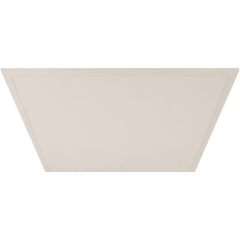 Plafonnier SDB carré blanc 59,5cm LED 36W 4100K Struhm