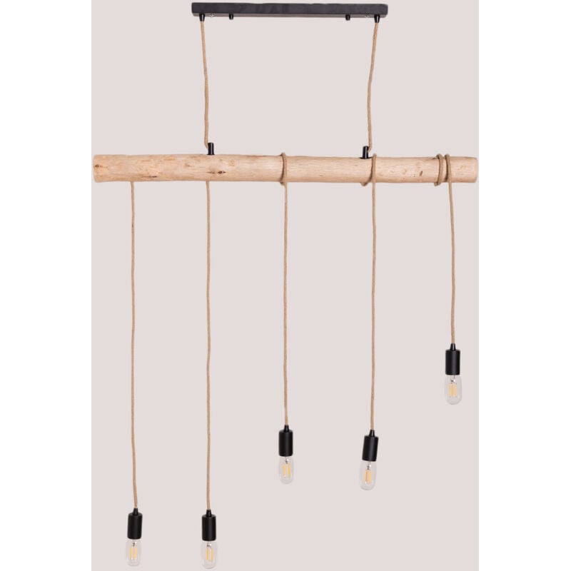 Sklum - Lampe Suspendue Silian Naturel naturel