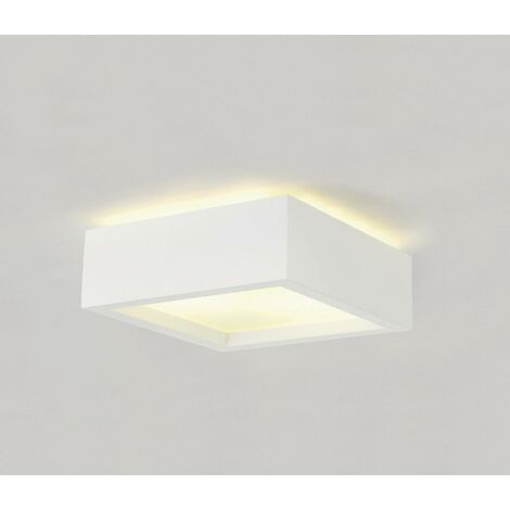 Encastré de plafond intérieur SLV PLASTRA, rond, blanc, GU10/QPAR51, 35W max, plâtre