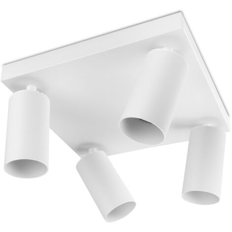 Plafonnier spot halogène 4x GU10 TABULA LUMILED