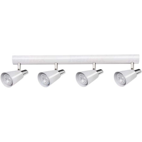 Plafonnier spot Kanlux SEMPRA 4xGU10 blanc métal orientable