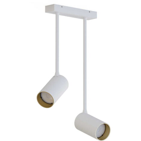 Plafonnier spot Nowodvorski Mono blanc 2xGU10 LED mobile