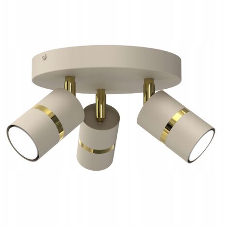 PLAFONNIER, SPOT, SUSPENSION, SPOT GU10 LED, KASHMERE, TUBE, 3 POINTS