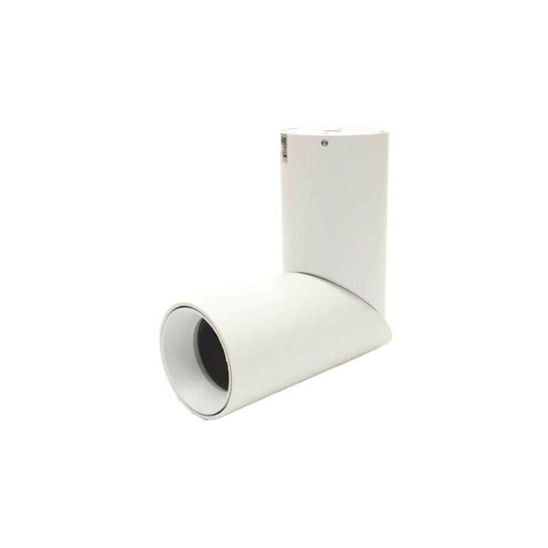 Plafonnier spot tube GU10 IP20 blanc