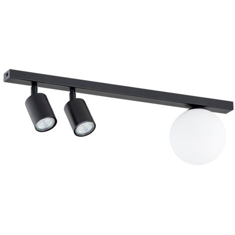 Plafonnier spots Emibig BASTER noir 60 cm 3xGU10/E14