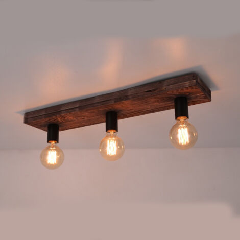 Plafonnier style rétro moderne, plafonnier pour entrée, luminaire décoratif durable