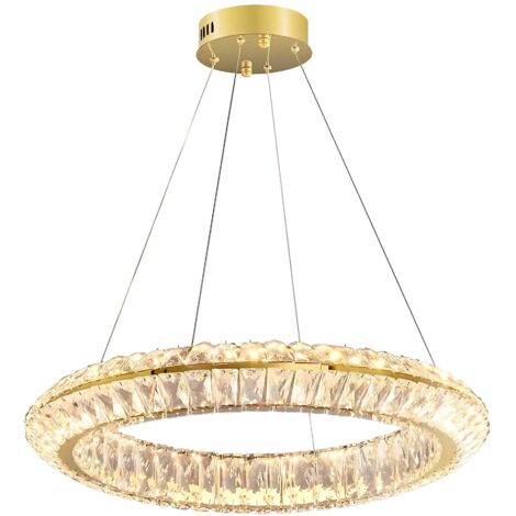 PLAFONNIER SUSPENDU À LED TOOLIGHT  APP1768-CP GOLD 60CM